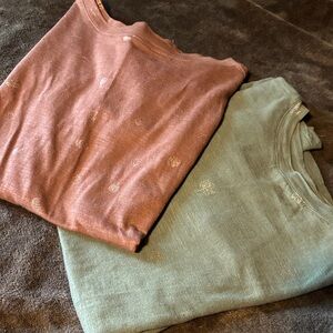 Maurices Fall Festive Brown XS with pumpkins XS Green with leaves